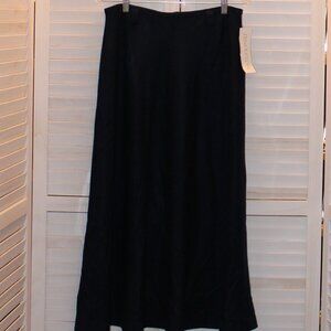 Vintage Pendleton Navy Blue Midi Wool Skirt Size 14 New with Tags